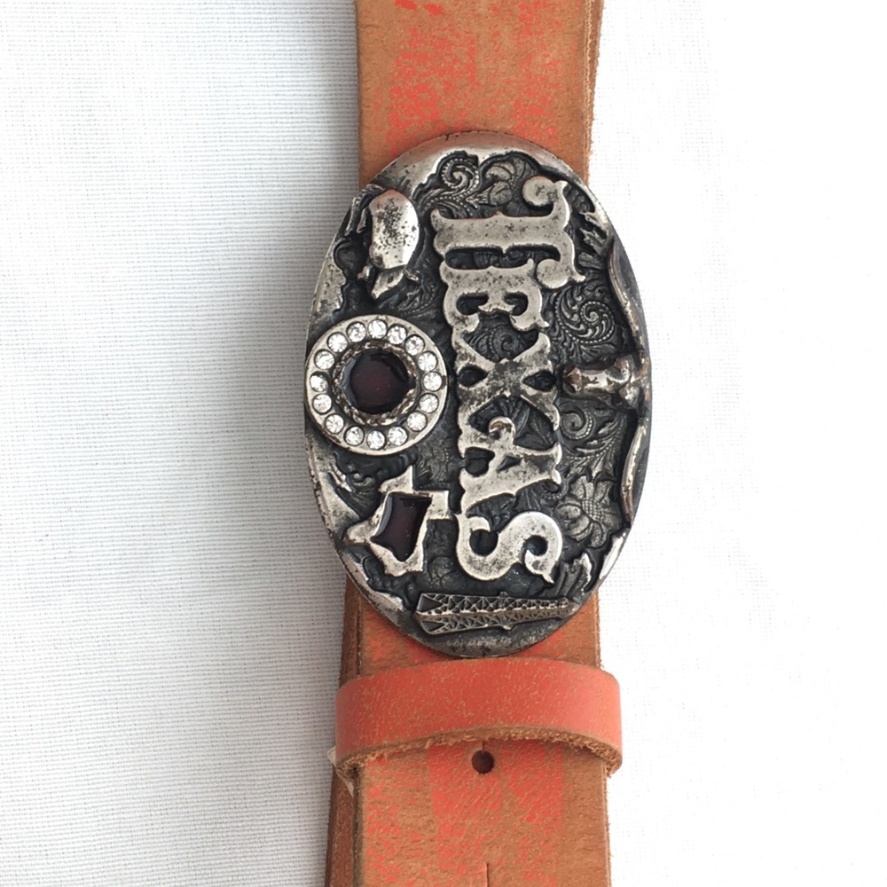 Genuine Leather Texas Belt